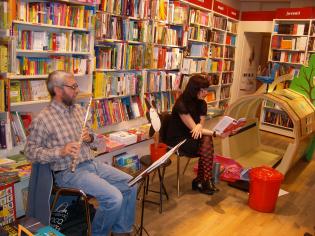 actividad librería Diógenes