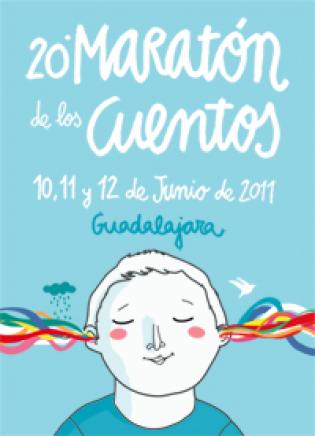 Cartel del 20 Maratón de cuentos de Guadalajara