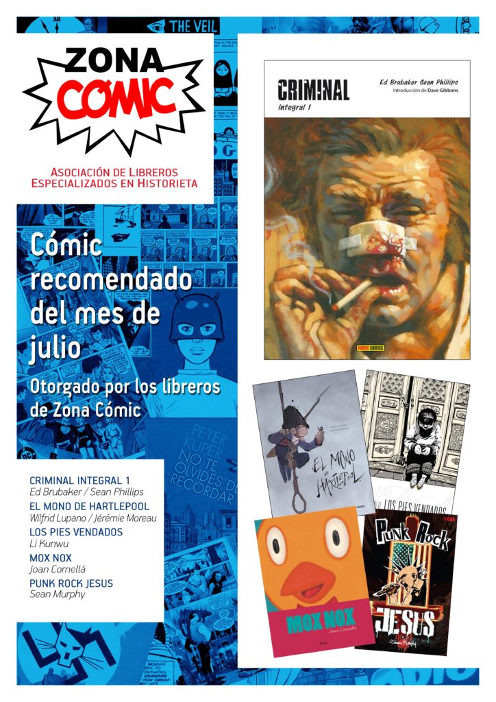 poster ZONACOMIC JULIO