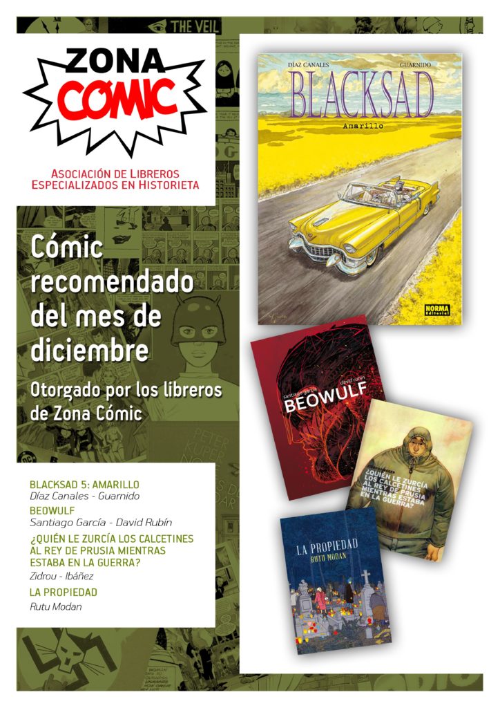 poster ZONACOMIC diciembre