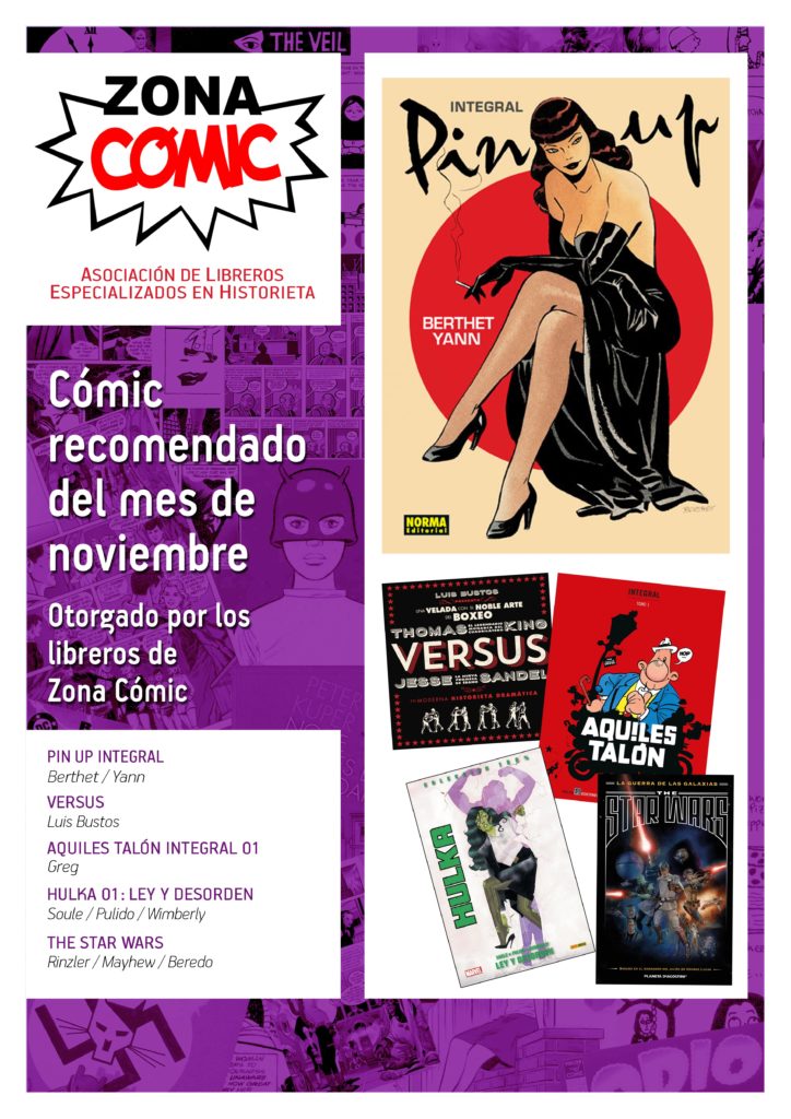 poster ZONACOMIC noviembre