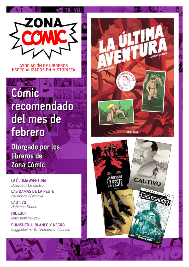 poster ZONACOMIC febrero