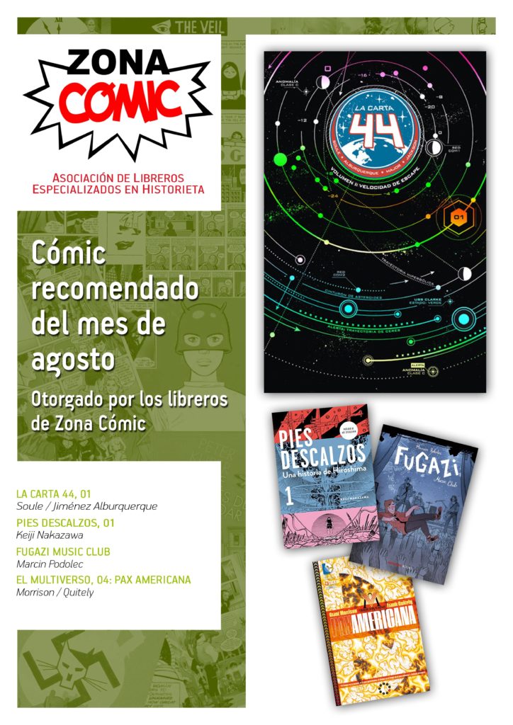 poster ZONACOMIC AGOSTO 2015