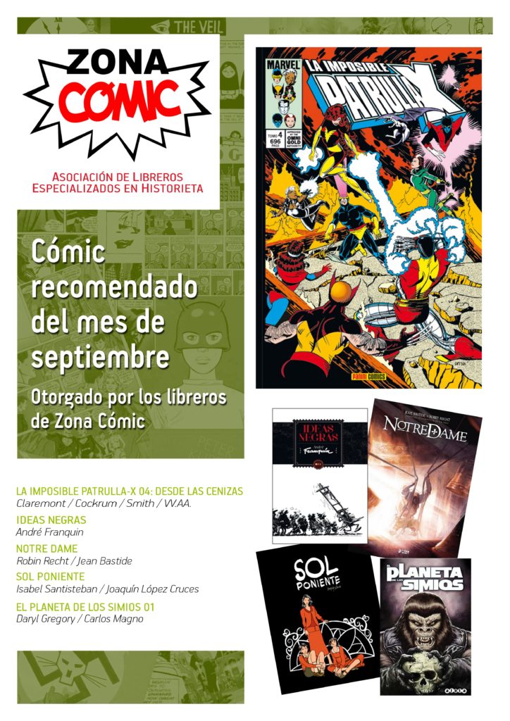 poster ZONACOMIC SEPTIEMBRE 2015