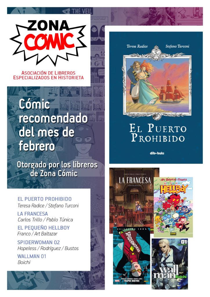 poster ZONACOMIC FEBRERO 2016