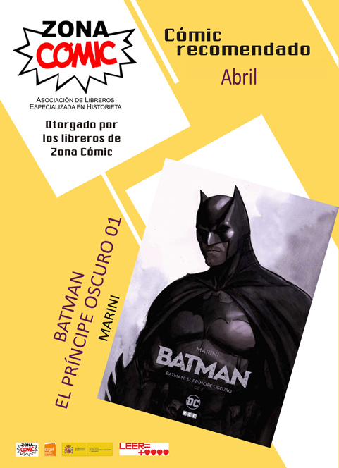 comic del mes abril batman principe oscuro 01 marini pw