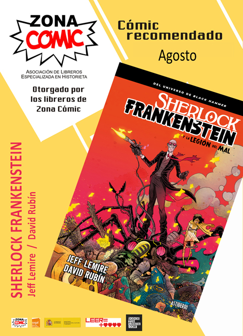 sherlock frankenstein y la legion del mal comic del mes agosto 2018 pw