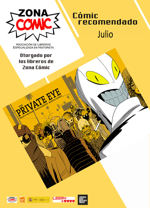 the private eye cómic mes julio p