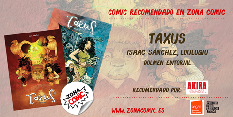 Cómic recomendado - Taxus de Isaac Sánchez Loulogio - Dolmen - pw