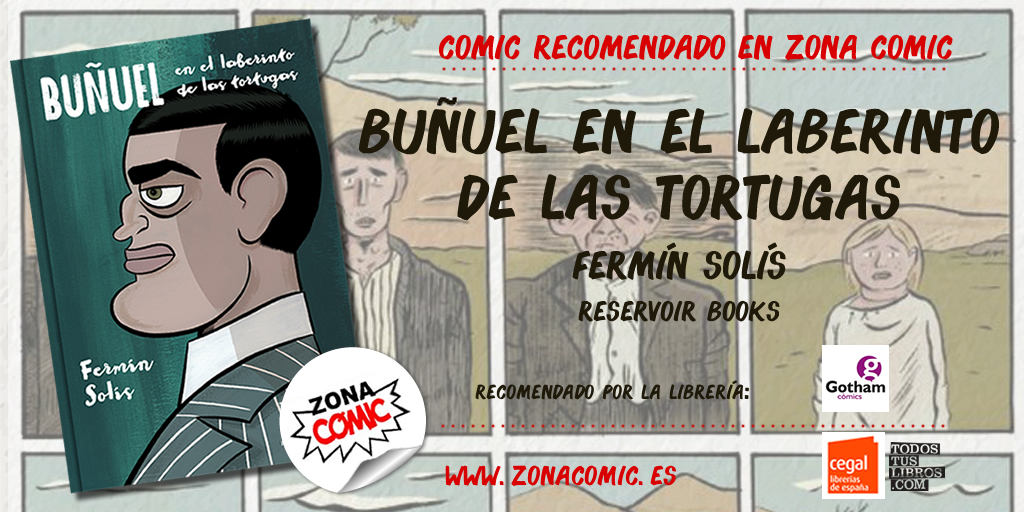 comic recomendado - Buñuel en el laberinto de las tortugas