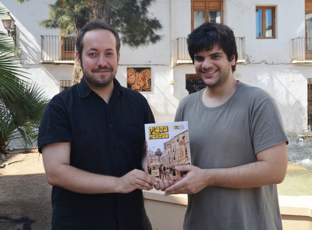 Vicente Perpiñá y Carlos Mercé, creadores de ‘Plaça del Mercat'