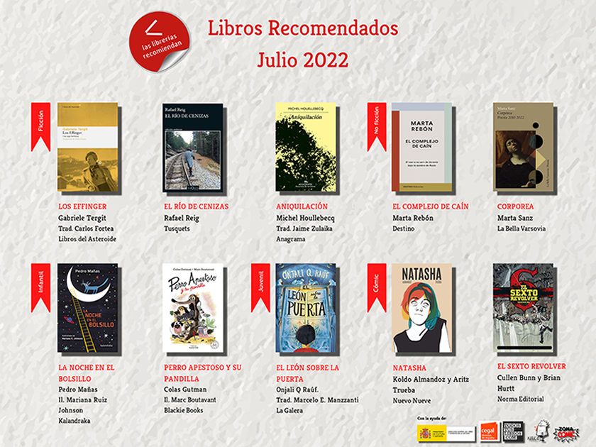 Los libros más recomendados por libreros de España y América